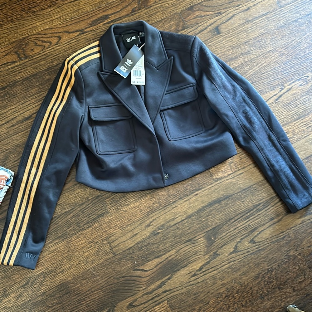 IVY PARK crop suit jacket XS black brand new with tags never worn